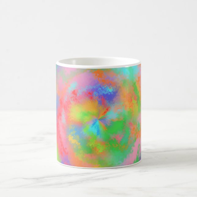 MUG COULEUR ABSTRAITE MODERNE (Centre)