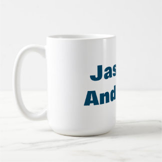 Mug Couleur bleu océan minimaliste moderne