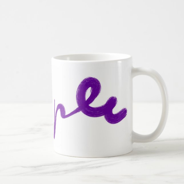 Mug COULEUR Collection Musique violette (Droite)