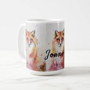 Mug Couleur d'aquarelle Rouge mignonne Peinture Hommes