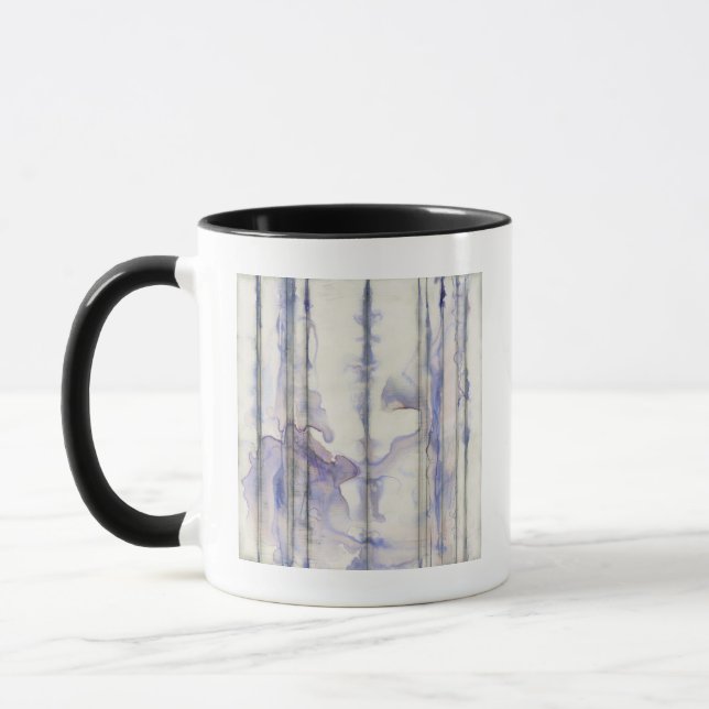 Mug Couleur d'aquarelle Violet Free Expression (Gauche)