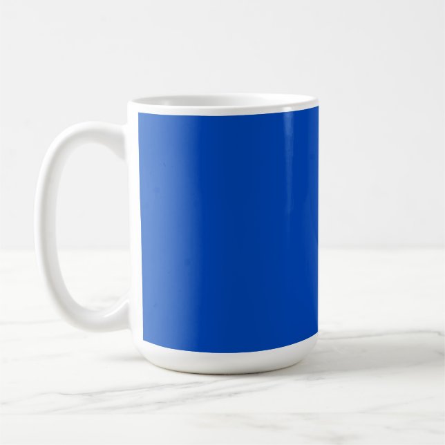 Mug Couleur de clé chroma bleu (Gauche)