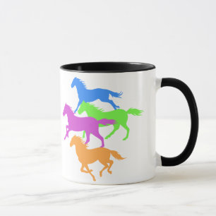 Mug Couleur de course des chevaux - Choisir la couleur
