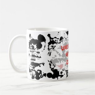 Mug couleur de ma vie / Farbklekse Encre noire