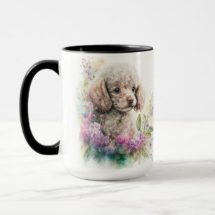 MUG COULEUR D'EAU ADORABLE POULET FRANÇAIS BLANC
