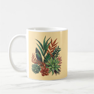 Mug Couleur d'eau succulente