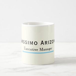 Mug Couleur ivoire Moderne Minimaliste 