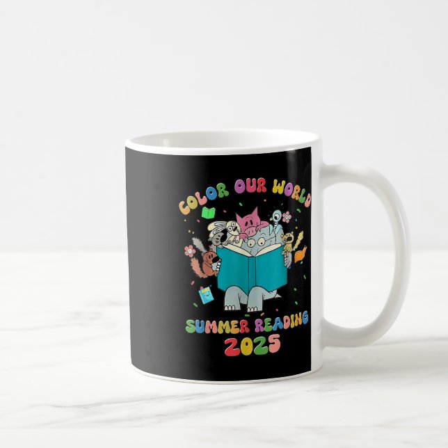Mug Couleur Notre Monde Lecture Été 2025 Librarian Boo (Droite)