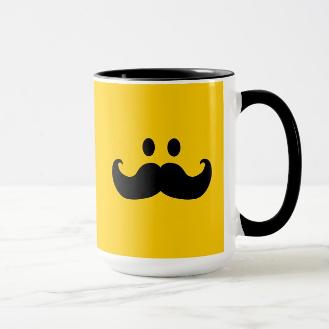 Mug Couleur personnalisable d'arrière - plan de (Droite)