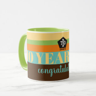 Mug Couleur personnalisée Café anniversaire UNIVERSAL 