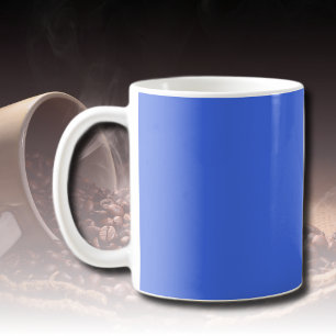 Mug Couleur solide bleue royale   Classique   Élégant