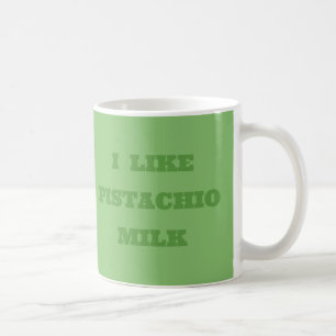 Mug Couleur solide verte à la noix de pistache