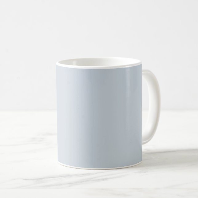 Mug Couleur uni bleu illusion (Devant droit)