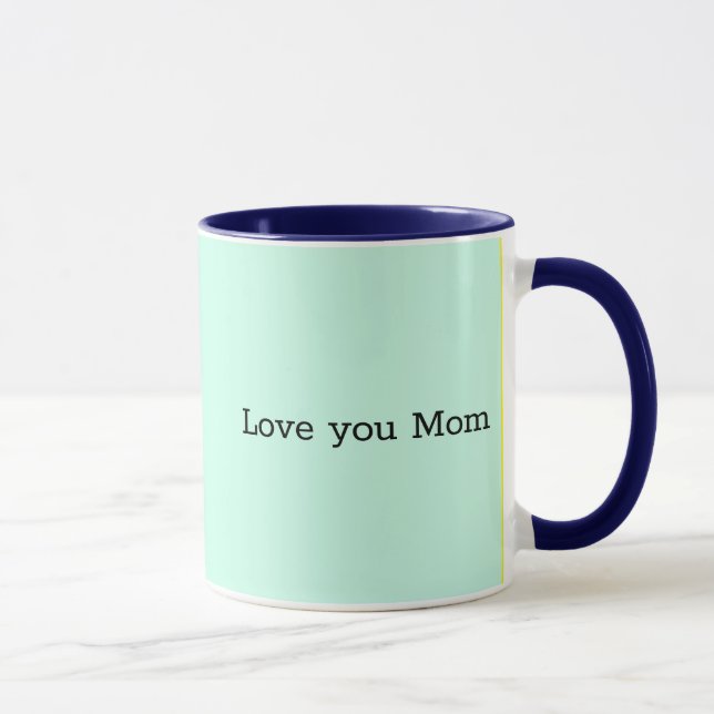 Mug couleur unie simple minimale (Droite)