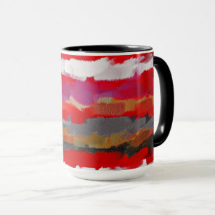 Mug Couleurs Abstraites de peinture #22