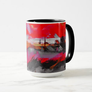 Mug Couleurs Abstraites de peinture #27