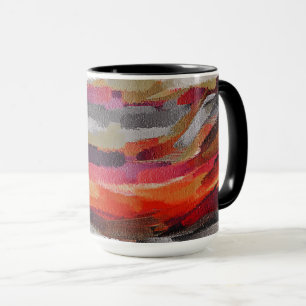 Mug Couleurs Abstraites de peinture #3
