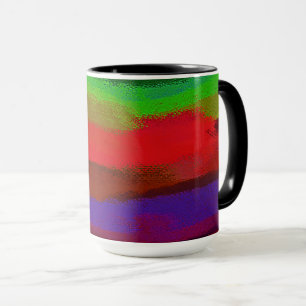 Mug Couleurs Abstraites de peinture #40