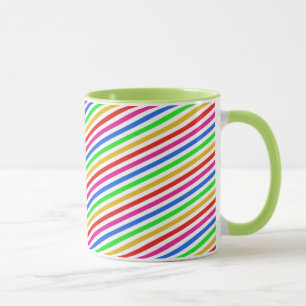 Mug Couleurs arc-en-ciel en bande