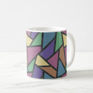 Mug Couleurs arc-en-ciel en mosaïque motif