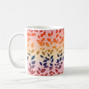 Mug Couleurs arc-en-ciel Feuille