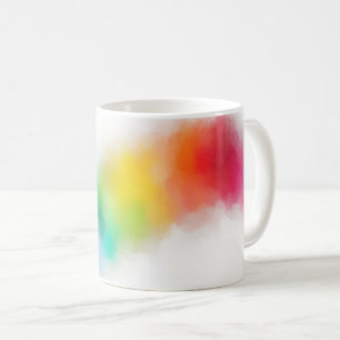 Mug Couleurs arc-en-ciel rouge rose bleu violet jaune 