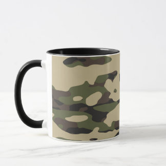 Mug Couleurs branchées Camouflage Abstrait Motif 