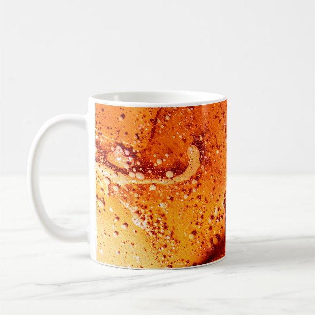 Mug Couleurs colorées surface d'huile (Gauche)