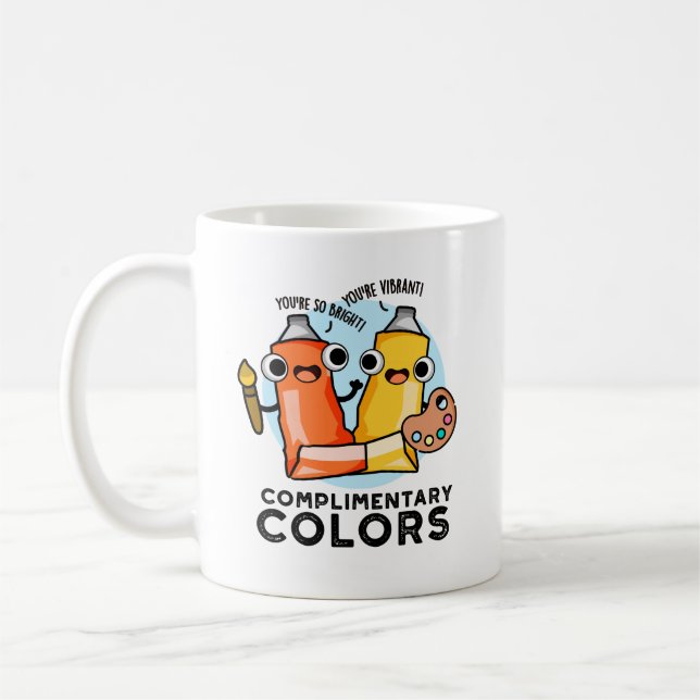 Mug Couleurs Compliables Funny Paint Pun (Gauche)