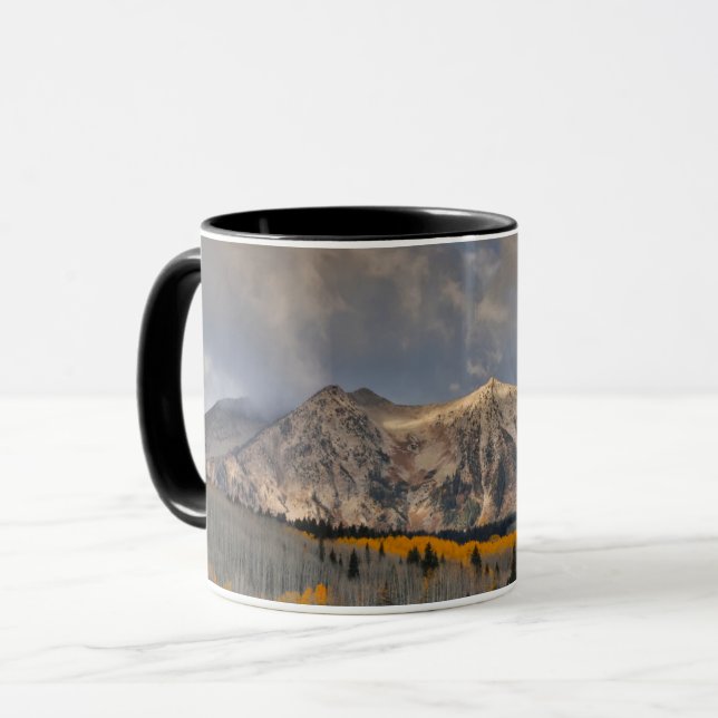 Mug Couleurs d'automne des peupliers trembles, Keebler (Devant gauche)