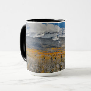 Mug Couleurs d'automne des peupliers trembles & Mon