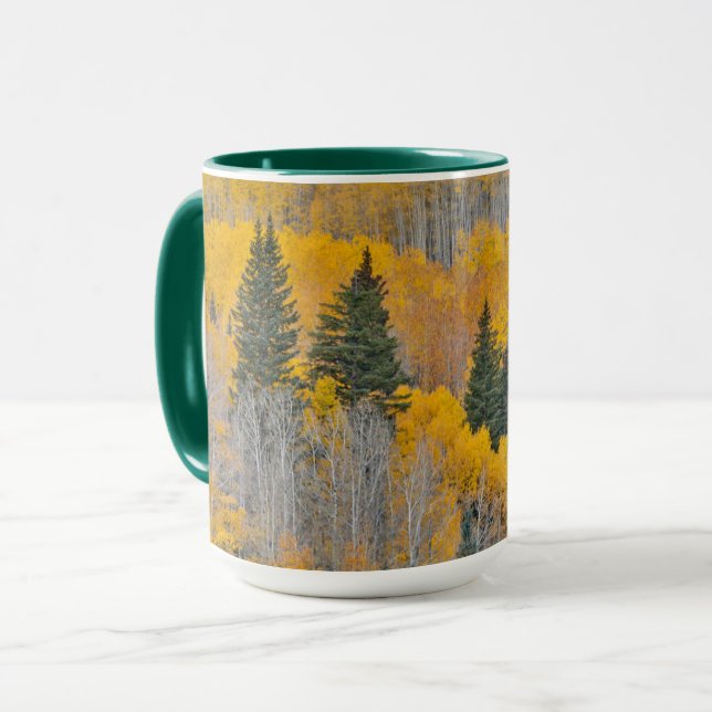 Mug Couleurs d'automne sur les bosquets de trembles (Devant gauche)