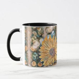 Mug Couleurs de chute vintage citrouilles de chute aqu