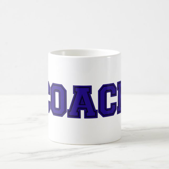 Mug Couleurs de l'école COACH Mug, bleu-noir (Centre)