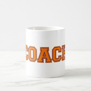 Mug Couleurs de l'école COACH Mug, Orange-Bleu