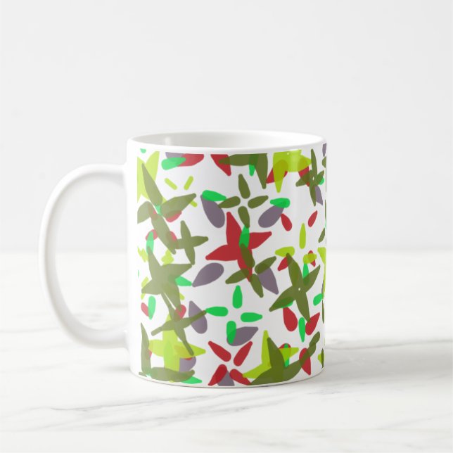 Mug Couleurs de Noël vives (Gauche)