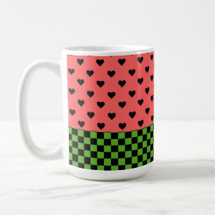 Mug Couleurs de pastèque à motif