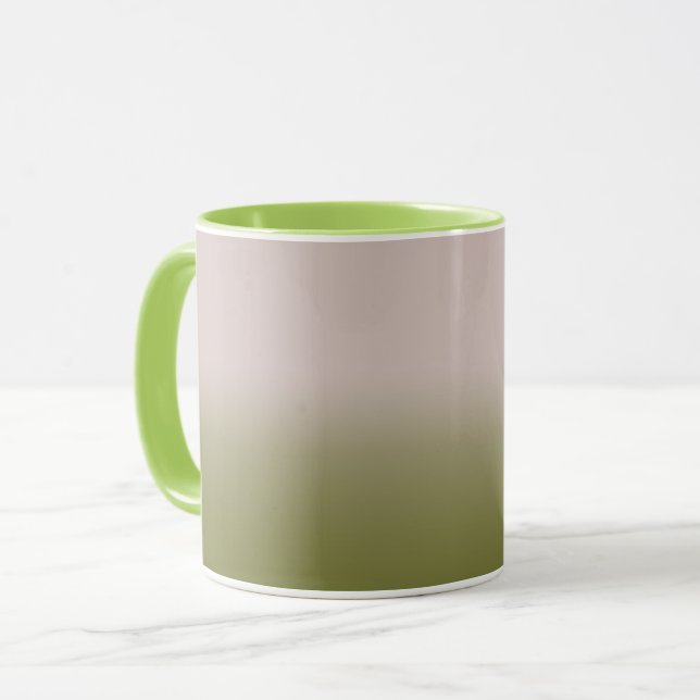 Mug Couleurs d'été dégradé lisse mode couleur simple (Devant gauche)