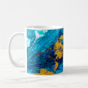 Mug Couleurs d'Imaginaire : Artistique Abstrait Arrièr