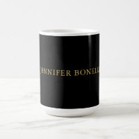 Couleurs d'or noir professionnel tendance moderne 