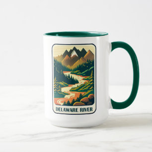 Mug Couleurs du fleuve Delaware