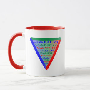Mug Couleurs du système de jeu Gamer 3 Ultimate RVB