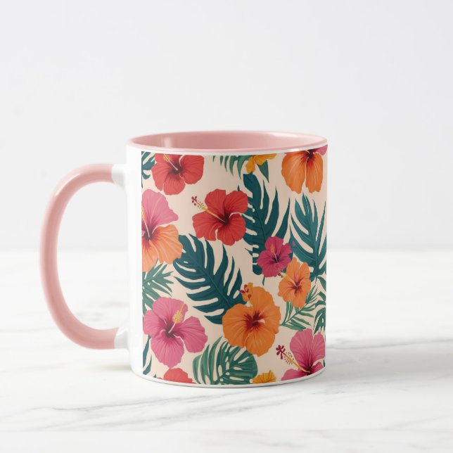 MUG COULEURS ET FLEURS (Gauche)