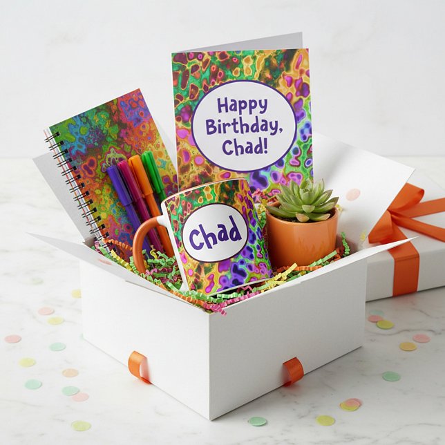 Mug Couleurs funky personnalisées (Créateur téléchargé)