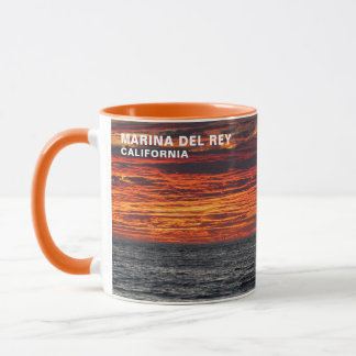 Mug Couleurs magnifiques du coucher de soleil - Marina