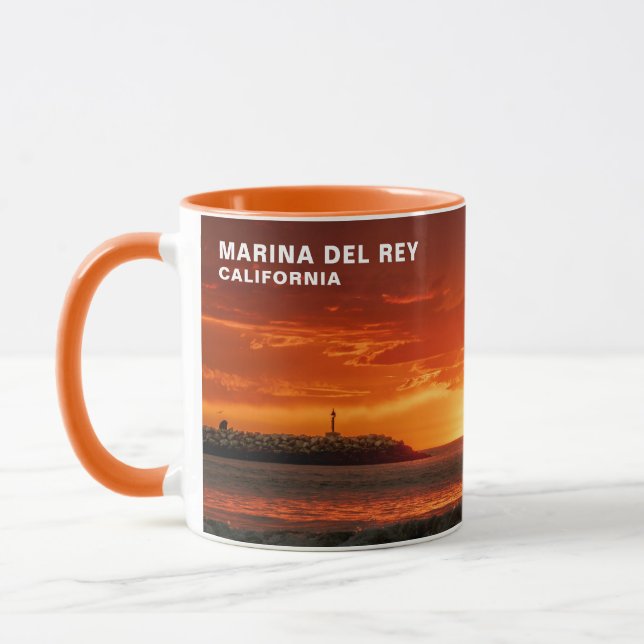 Mug Couleurs magnifiques du coucher de soleil - Marina (Gauche)