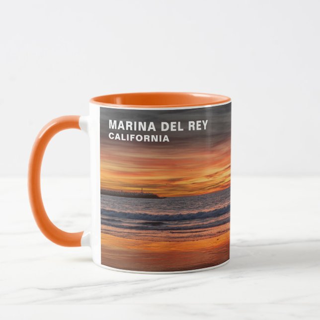 Mug Couleurs magnifiques du coucher de soleil - Marina (Gauche)