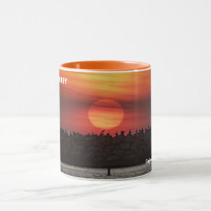 Mug Couleurs magnifiques du coucher de soleil - Marina
