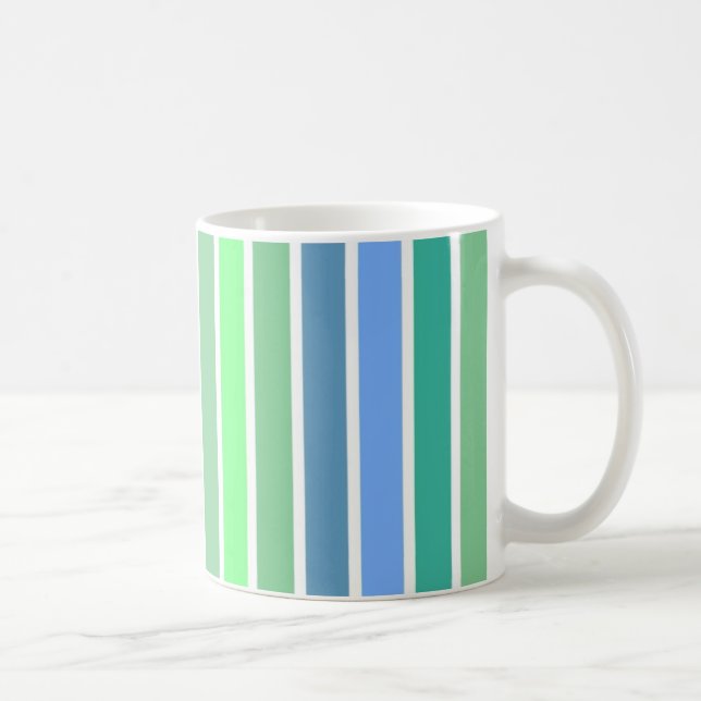 Mug Couleurs océaniques Frappe (Droite)