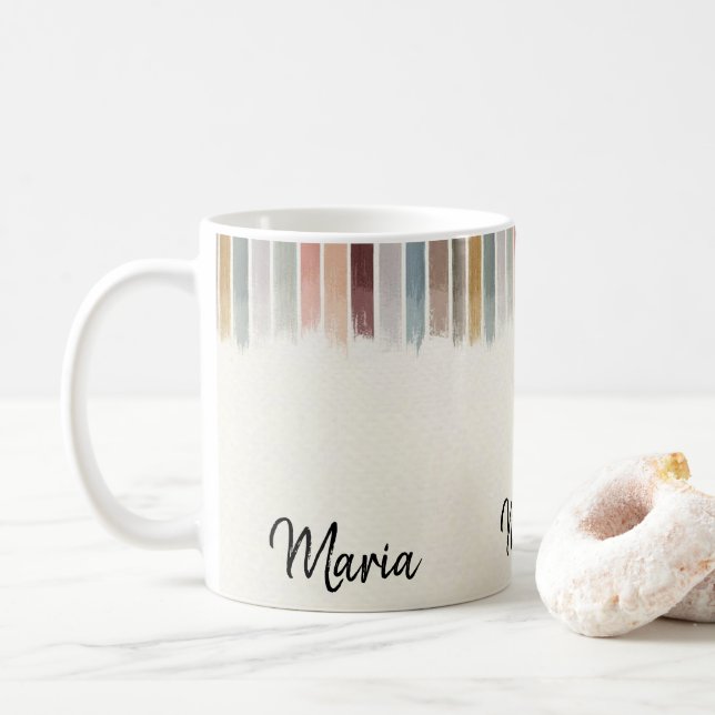 Mug Couleurs Pastel Brouillard (Avec donut)